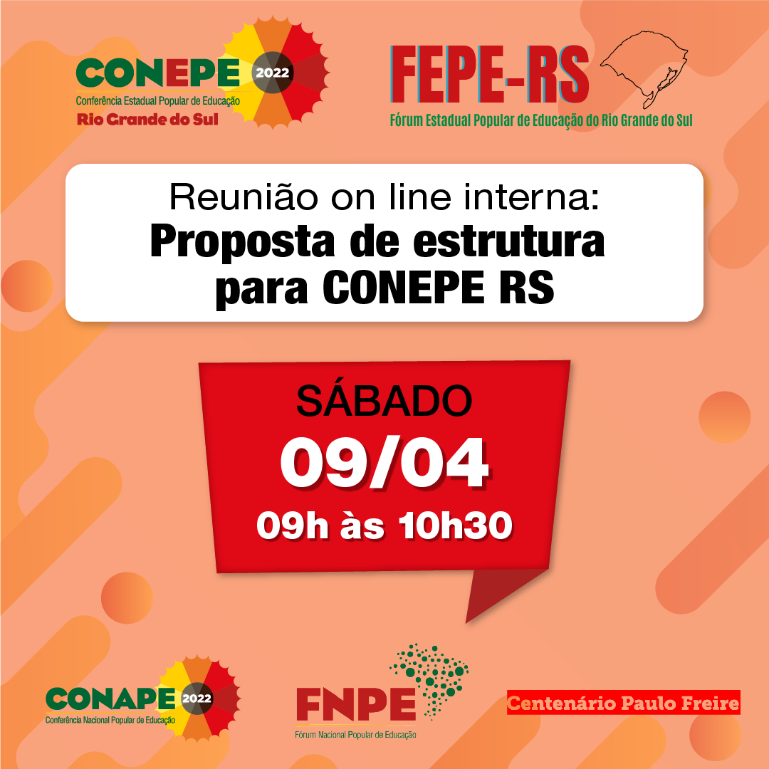 FEPE/RS realiza reunião para elaboração de Proposta de Estrutura para a CONEPE RS