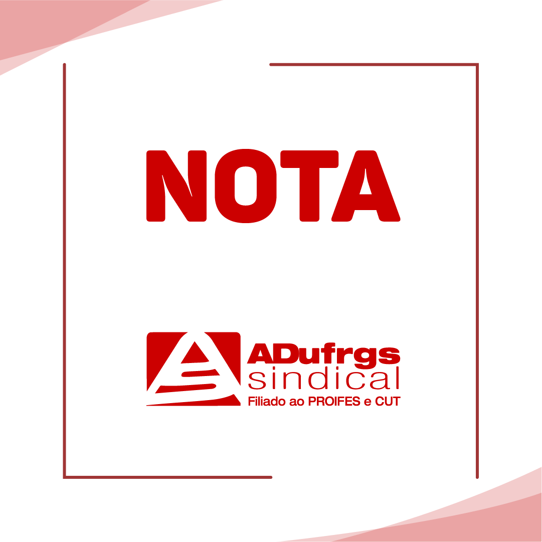 Nota de repúdio ADUFRGS-Sindical: Reitoria da UFRGS extingue Comitê Covid da Universidade