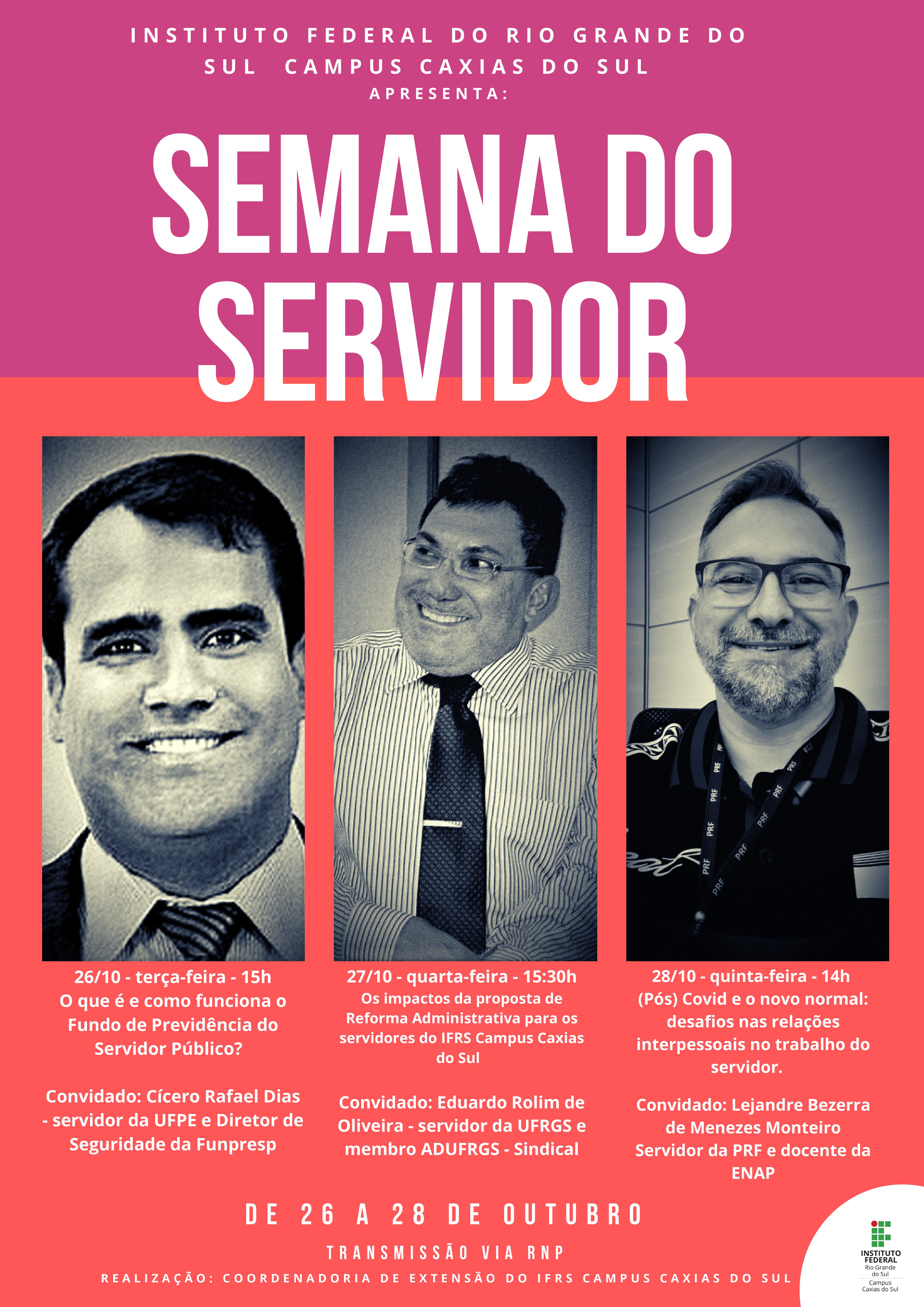 Diretor da ADUFRGS-Sindical palestra sobre impactos da reforma administrativa no IFRS Caxias