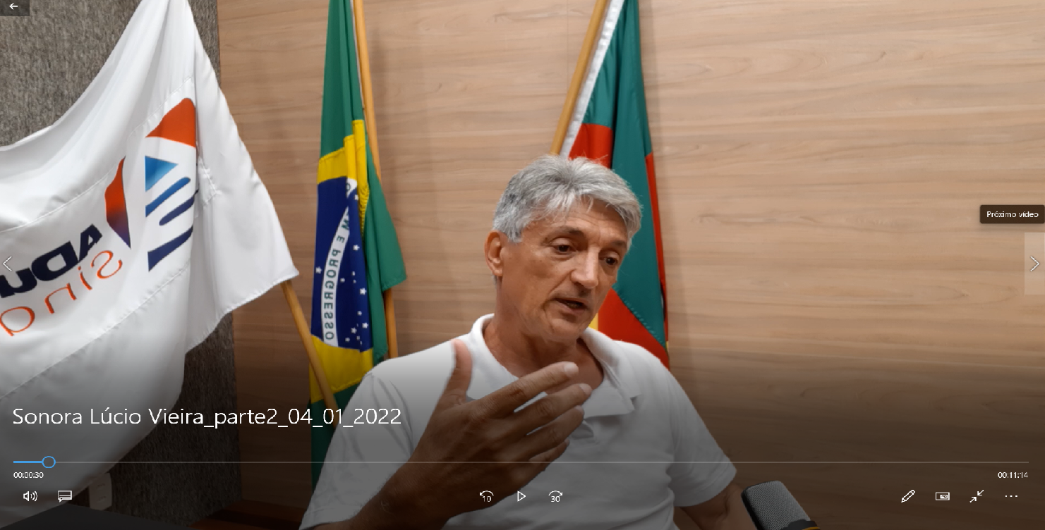 Presidente da ADUFRGS-Sindical traça perspectivas para 2022 durante podcast do Canal Spotify do Sindicato